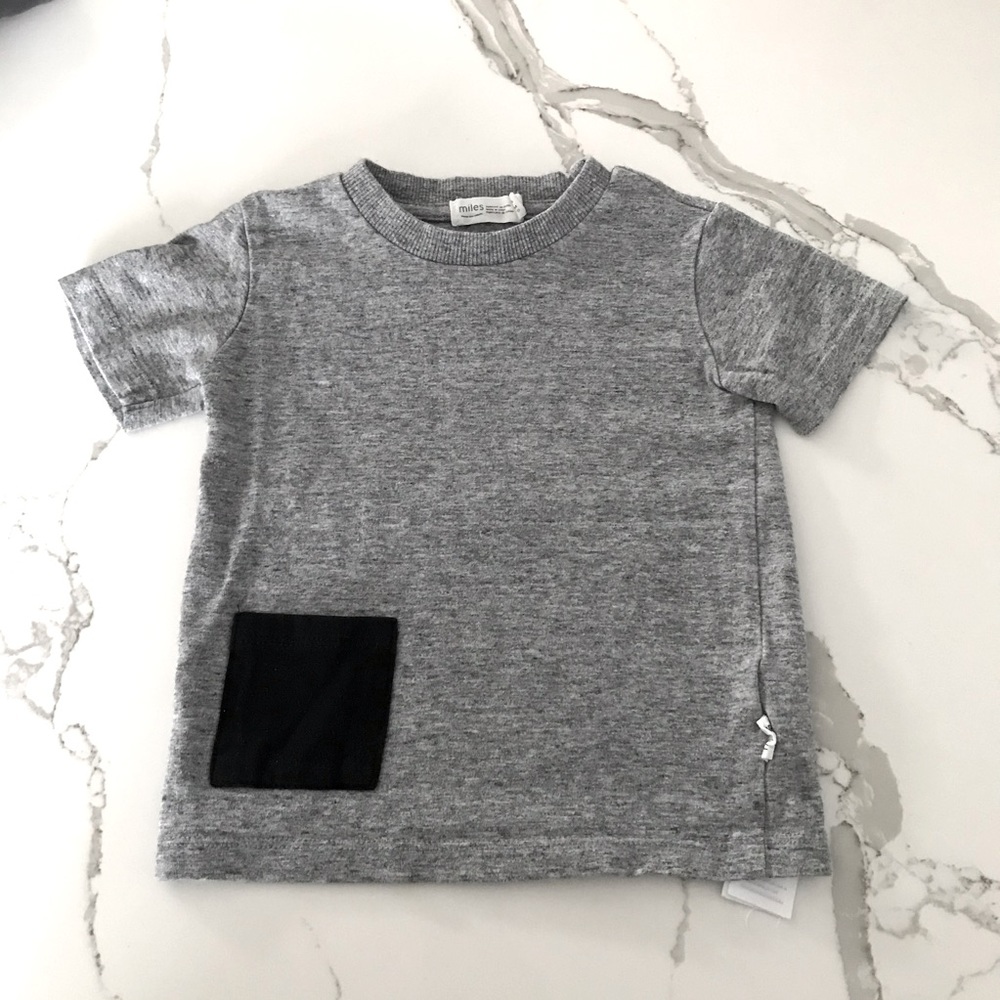 Grey Miles Baby T-Shirt - 12-18 M